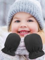 SATINIOR 3 Pairs Baby and Toddler Winter Mittens Kids Fleece Warm Mittens for Baby Boy Girl - Image 6